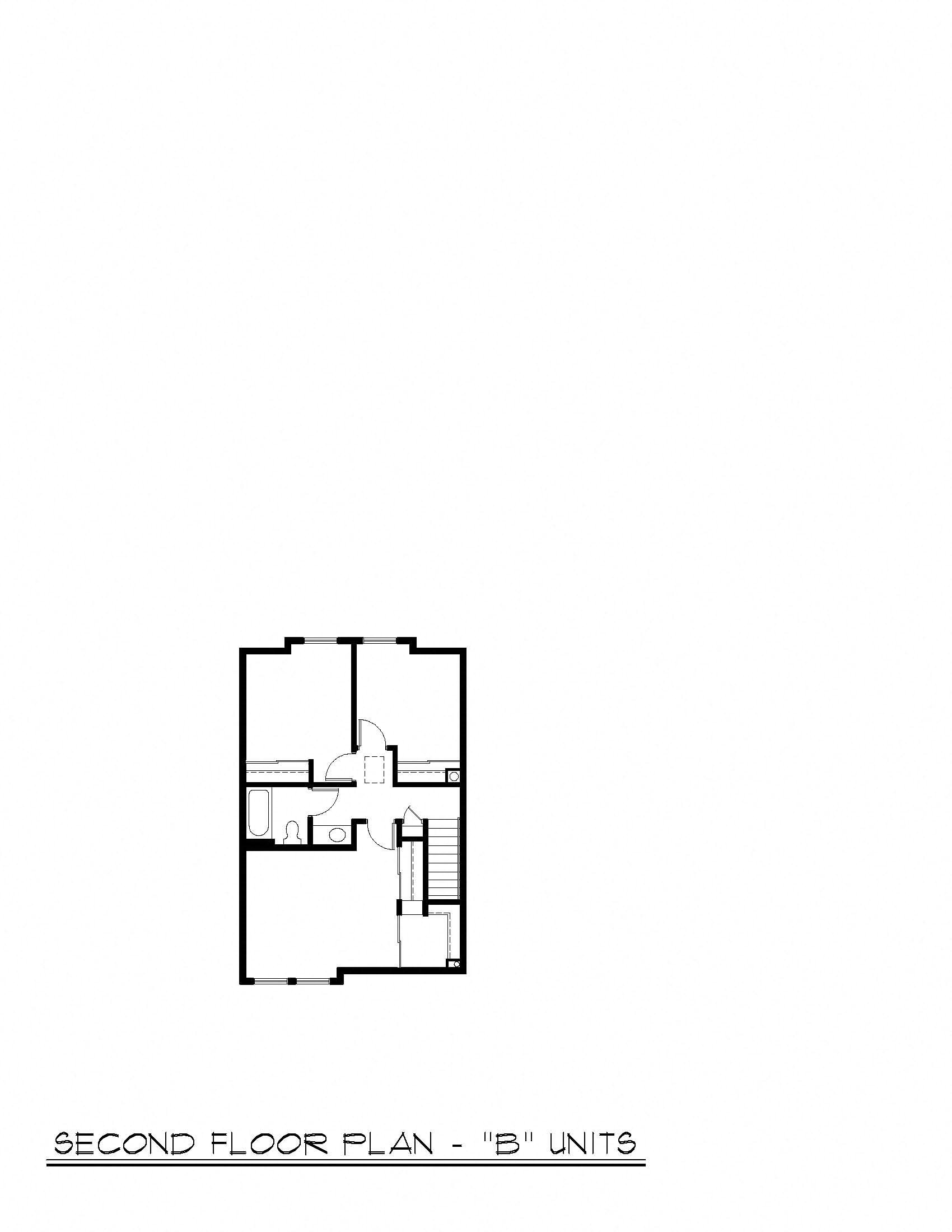 Unit B Floor Plan 2